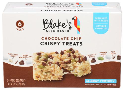 Blakes Seed Based Bar Chocolate Chip Rice Crispy - 4.68 Oz (6 Units)