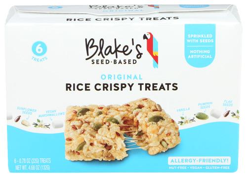 Blakes Seed Based Bar Rice Crs Treat Orig 6Pk - 4.68 Oz (6 Units)