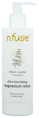 Nfuse Lotion Eucalyptus Magnesi - 8 Oz (1 Units)
