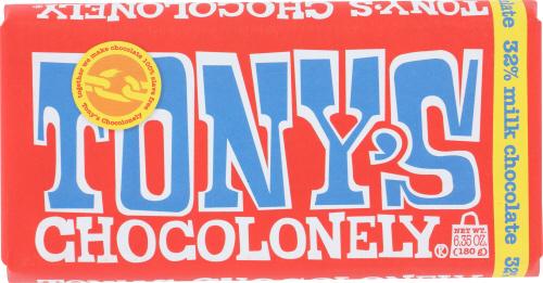 Tonys Chocolonely Bar Chocolate Milk - 6.35 Oz (15 Units)