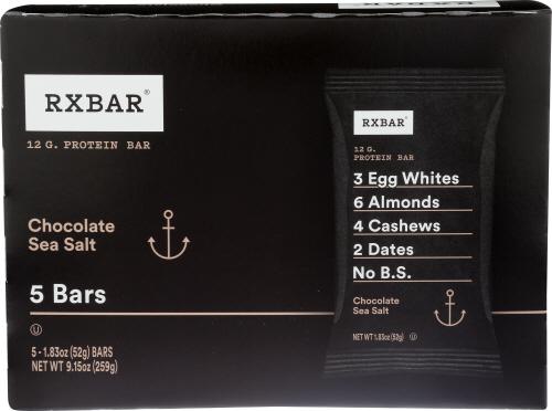 Rxbar Bar Chocolate Sea Salt 5Pk - 5 Pk (6 Units)