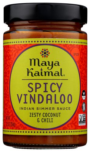Maya Kaimal Sauce Spicy Vindaloo - 12.5 Oz (6 Units)