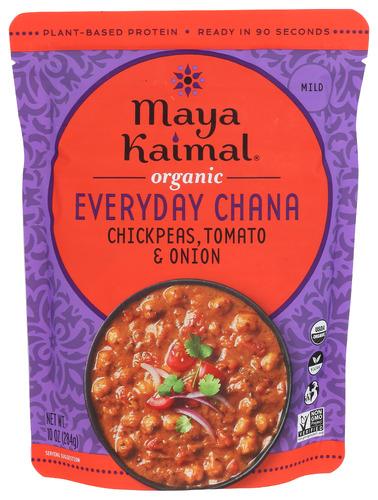 Maya Kaimal Everyday Chana Tom Onion - 10 Oz (6 Units)
