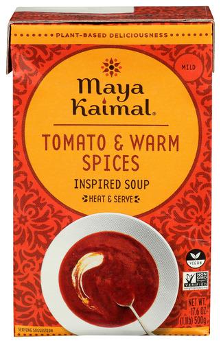 Maya Kaimal Soup Tomato Warm Spices - 17.6 Oz (12 Units)