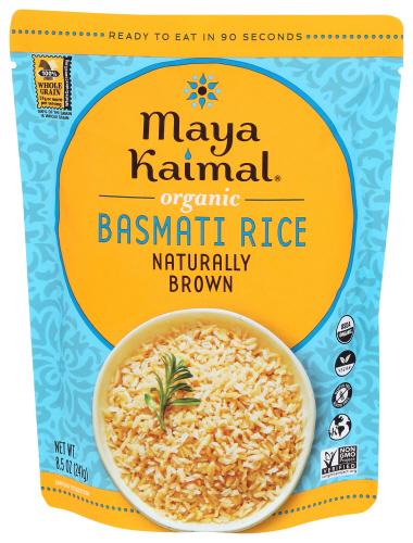 Maya Kaimal Rice Basmati Natrly Organic - 8.5 Oz (6 Units)