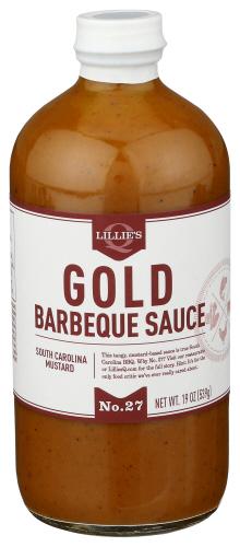 Lillies Q Sauce Bbq Gold - 19 Oz (6 Units)