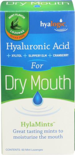 Hyalogic Hylamint Dry Mouth Lozeng - 60 Ea (1 Units)