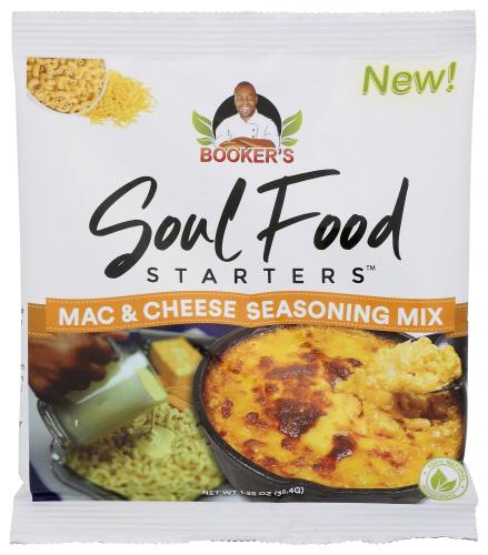 Bookers Soul Food Starters Mac Cheese Seas Mix - 1.25 Oz (24 Units)