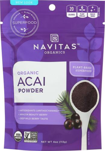 Navitas Acai Powder Organic - 4 Oz (12 Units)