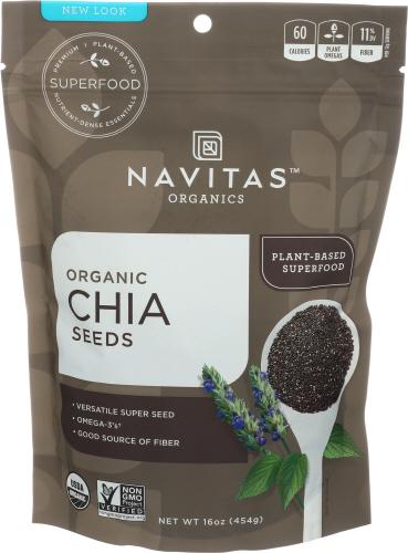 Navitas Seed Chia Organic - 16 Oz (6 Units)