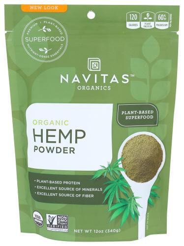 Navitas Hemp Powder Organic - 12 Oz (6 Units)