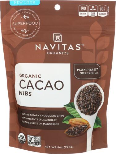 Navitas Cacao Nibs Organic - 8 Oz (12 Units)