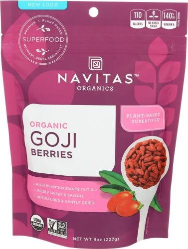 Navitas Goji Berry Organic - 8 Oz (12 Units)
