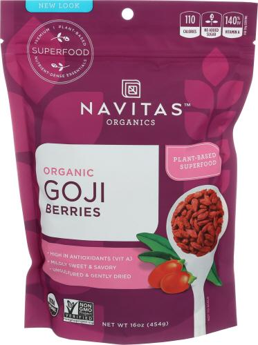 Navitas Goji Berry Organic - 16 Oz (1 Units)
