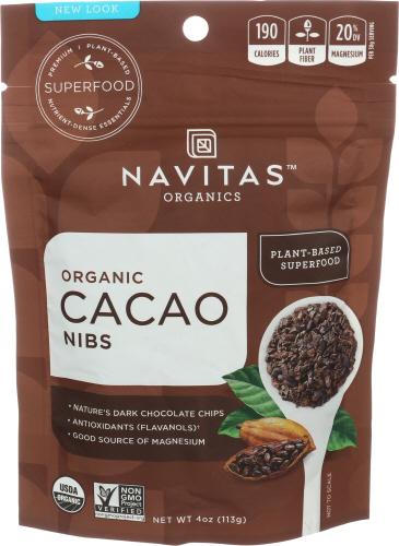 Navitas Cacao Nibs Organic - 4 Oz (1 Units)