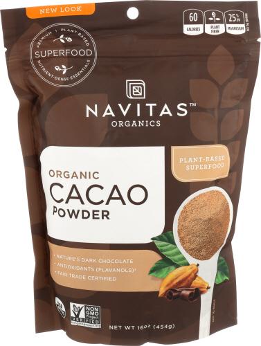 Navitas Cacao Powder Organic - 16 Oz (6 Units)