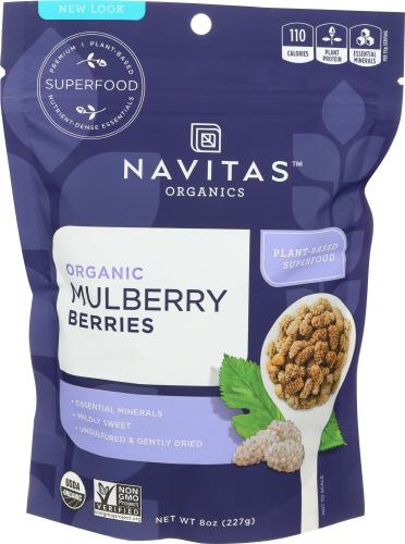Navitas Mulberries Organic - 8 Oz (12 Units)