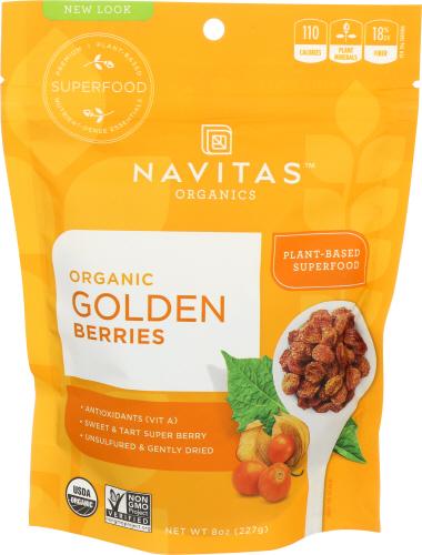 Navitas Goldenberries Organic - 8 Oz (12 Units)