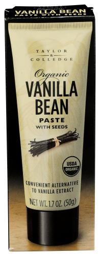 Taylor & Colledge Paste Extract Vanilla Organic - 1.7 Oz (8 Units)