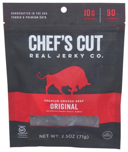 Chefs Cut Jerky Beef Origional - 2.5 Oz (8 Units)
