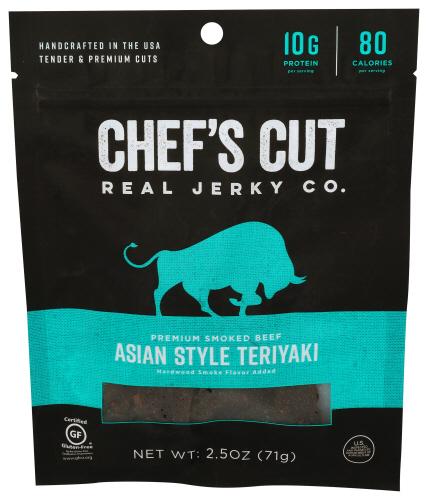 Chefs Cut Jerky Rl Stk Asn Tryki - 2.5 Oz (8 Units)