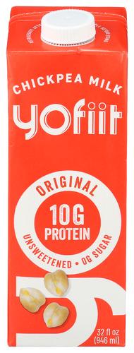 Yofiit Chickpea Milk Original - 32 Fo (12 Units)