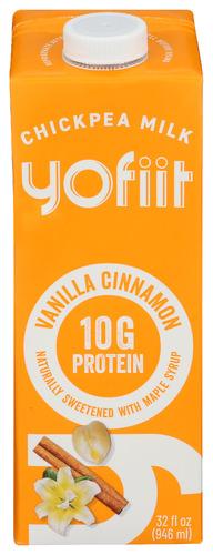 Yofiit Chickpea Milk Van Cinnamon - 32 Fo (12 Units)