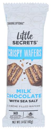 Little Secrets Llc Wafer Milk Chocolate Sslt - 1.4 Oz (12 Units)