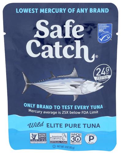 Safecatch Tuna Wild Elite Sngl Pch - 3 Oz (12 Units)