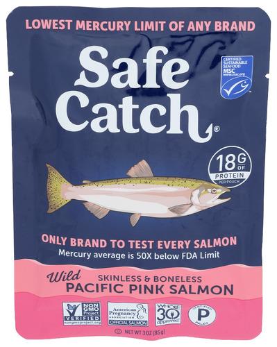 Safecatch Salmon Pink Sgl Srv Pouch - 3 Oz (12 Units)