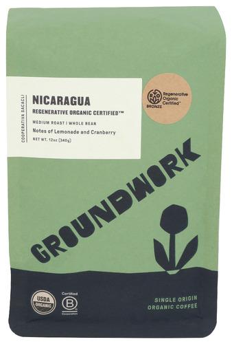 Groundwork Coffee Coffee Roc Nicaragua - 12 Oz (6 Units)