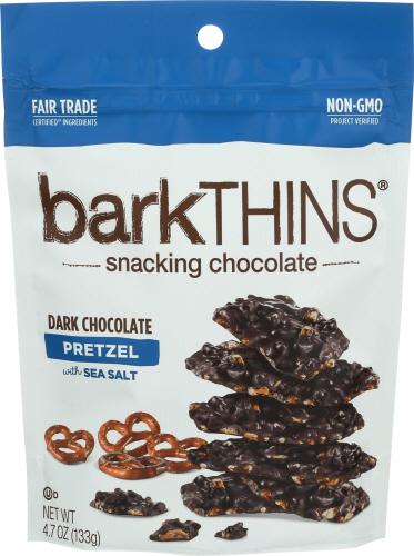 Barkthins Chocolate Covered Pretzel Drk - 4.7 Oz (12 Units)