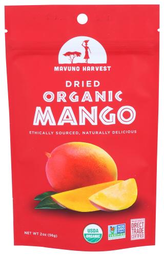 Mavuno Harvest Fruit Dried Mango Organic - 2 Oz (6 Units)