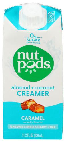 Nutpods Creamer Unsweet Caramel - 11.2 Fo (12 Units)