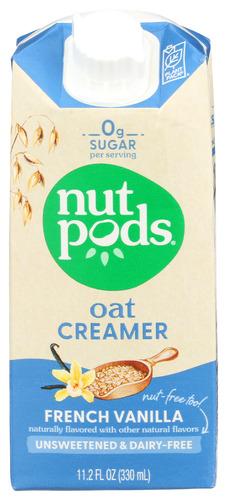 Nutpods Creamer Oat Fr Van Unsweetened - 11.2 Fo (12 Units)