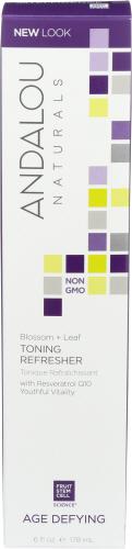 Andalou Naturals Toning Rfrshr Blossm Leaf - 6 Oz (1 Units)