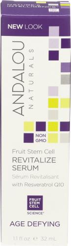 Andalou Naturals Serum Fruit Stem Revitalize - 1.1 Oz (1 Units)
