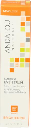 Andalou Naturals Eye Serum Luminous - 0.6 Oz (1 Units)