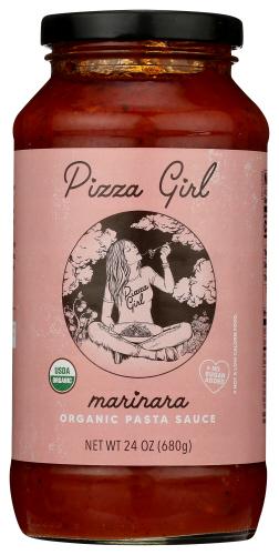 Pizza Girl Inc Sauce Pasta Marinara Organic - 24 Oz (6 Units)