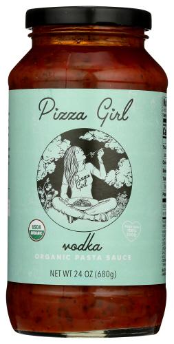 Pizza Girl Inc Sauce Pasta Vodka Organic - 24 Oz (6 Units)