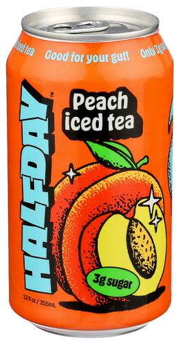Halfday Tea Green Peach Tonic - 12 Fo (12 Units)