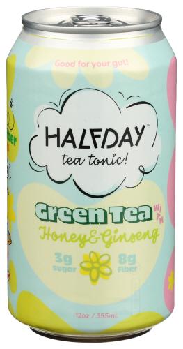 Halfday Tea Green Honey Ginseng - 12 Fo (12 Units)