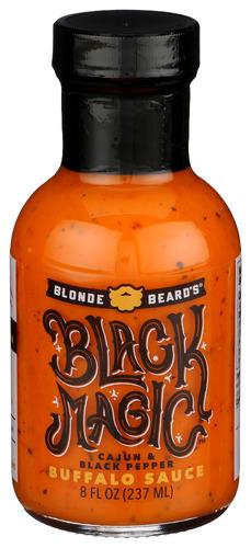 Blonde Beards Sauce Wing Black Magic - 8 Fo (12 Units)