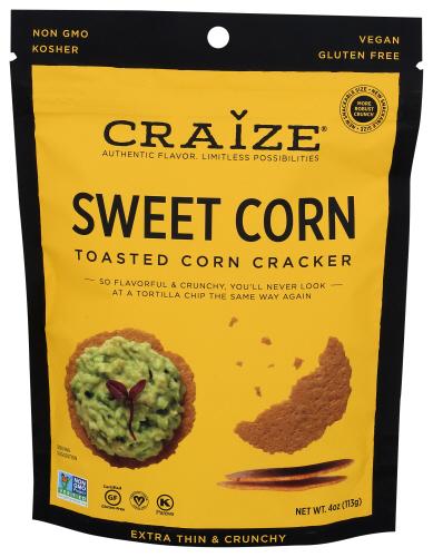 Craize Crackers Corn Sweet - 4 Oz (6 Units)