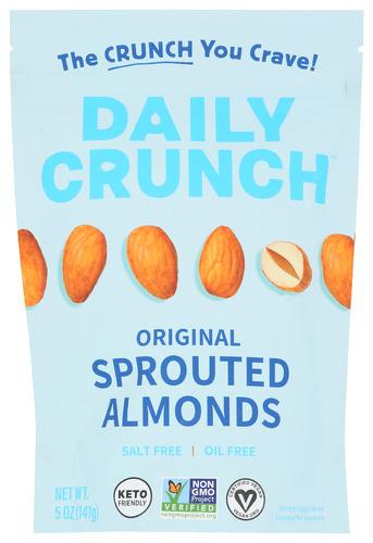 Daily Crunch Almonds Sprouted - 5 Oz (6 Units)