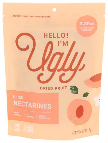 Hello Im Ugly Nectarine White Dried - 4 Oz (12 Units)