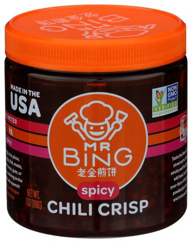Mr Bing Chili Crisp Spicy - 7 Oz (6 Units)