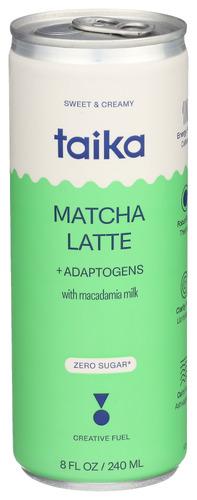 Taika Latte Matcha Tea Rtd - 8 Fo (12 Units)
