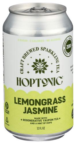Hoptonic Tea Sprk Lmngrss Jasmine - 12 Fo (6 Units)