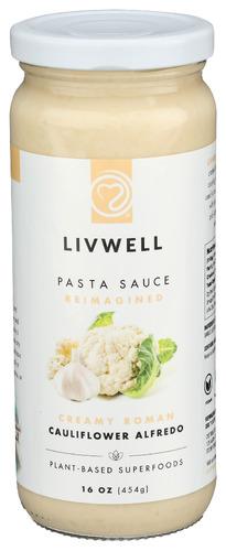 Livwell Foods Sauce Pasta Alf Caul Grl - 16 Oz (6 Units)
